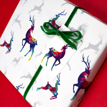 Set Of Three Luxury Christmas Wrapping Paper Set, 3 of 11