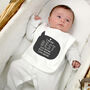 Personalised Speech Bubble Baby Bib, thumbnail 1 of 3