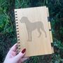 Personalised Great Dane Dog Engraved Notebook, thumbnail 6 of 6