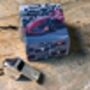 Personalised F3 Racing Whistle Gift – Engraved Metal Referee Whistle In Themed Box, thumbnail 4 of 6