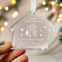 First Christmas New Home House Ornament Custom Address, thumbnail 1 of 7