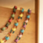 Pink And Blue Paper Chain Garland, Three Meters, thumbnail 4 of 5