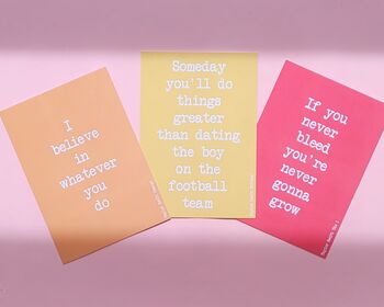 Taylor Swift Affirmation Cards V1, 3 of 4