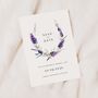 Lavender Wedding Save The Dates, thumbnail 1 of 4