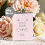 Paw Me Another Pink Hip Flask – Christmas Gift, thumbnail 1 of 4