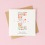 Personalised Birthday Initial Card – Any Letter, thumbnail 4 of 8
