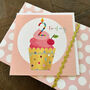 Cupcake 2nd Birthday Card, thumbnail 4 of 5