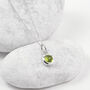 Birthstone Charm Necklaces In Sterling Silver, thumbnail 9 of 12