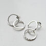 Statement Double Twisted Studs, thumbnail 4 of 4