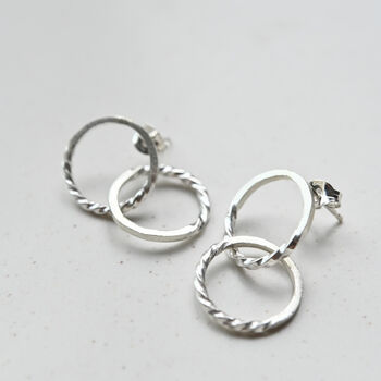 Statement Double Twisted Studs, 4 of 4