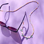 Mother Of Pearl Daisy Beaded Sunglasses Chain, thumbnail 5 of 12