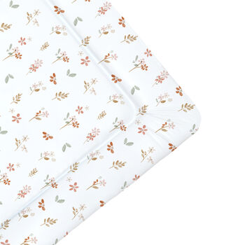 Wildflower Meadow Floral Baby Changing Mat, 2 of 3