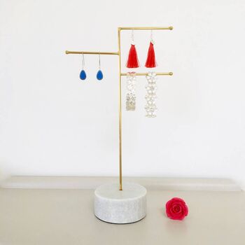 Marble And Gold Jewellery Stand, 5 of 5