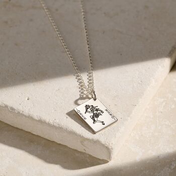 Joker Playing Card Charm Necklace, 2 of 6