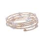 Winding Sparkle And Pearl Bangle, thumbnail 2 of 6