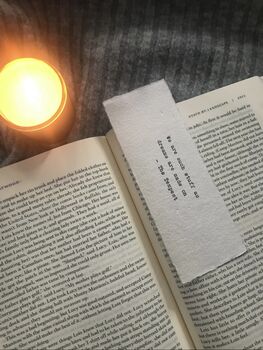 Personalised Typewriter Bookmark, 5 of 5