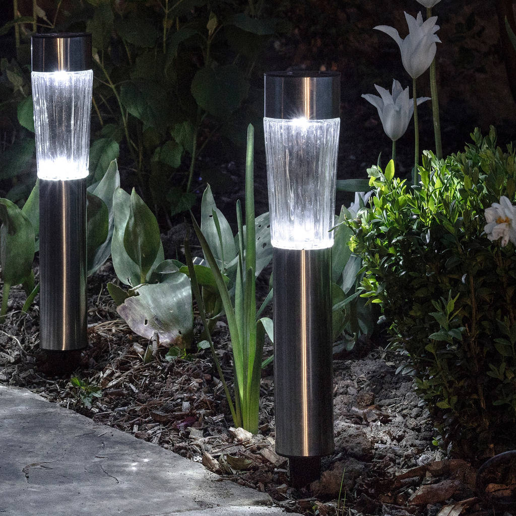 Three Cambridge Solar Stake Lights By Lights4fun | notonthehighstreet.com