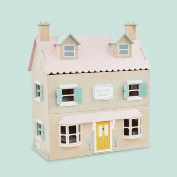 Personalised Colourful Wooden Doll’s House, 6 of 6