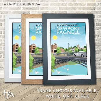 Newport Pagnell, Buckinghamshire Print, 2 of 6