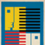 Bauhaus Inspired Abstract Geometric Art Print #10, thumbnail 2 of 2