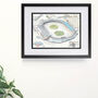 Wimbledon Greyhound Stadium Fine Art Print, thumbnail 1 of 3