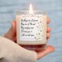 Remembrance Gift Scented Candle, Thoughtful Condolence Gift, thumbnail 1 of 5
