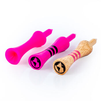 Pink Castle 60mm Bamboo Golf Tees 20pcs Gift, 6 of 7