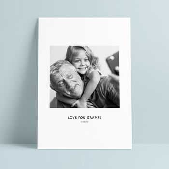 Personalised Photo Print For Father's Day, 6 of 7