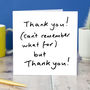 Thank You! Thank You! Card, thumbnail 2 of 2