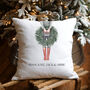 Personalised Christmas Wellies Cushion, thumbnail 1 of 2