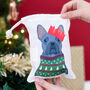 Personalised Party Dog Xmas Treat And Gift Bag, thumbnail 10 of 12