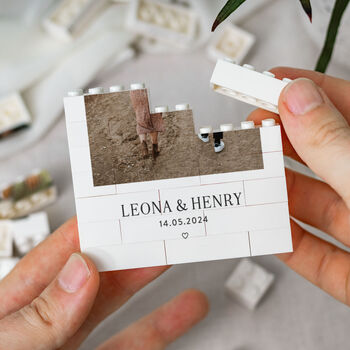 Personalised Romantic Style Block Keepsake Gift, 9 of 10