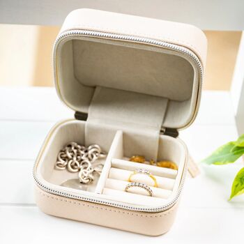 Personalised Star Sign Zodiac Travel Jewellery Box, 8 of 11
