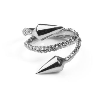 Double Spike Ring, 10 of 11