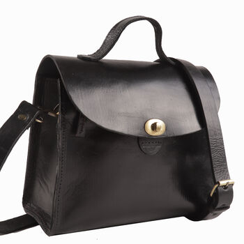 Leather Handheld Handbag Vicky, 12 of 12
