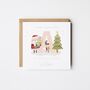 Granddaughter Christmas Card / Santa And Elf *Fully Personalised, thumbnail 2 of 3