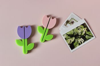 Tulip Picture Holder For Photos And Prints, 4 of 8