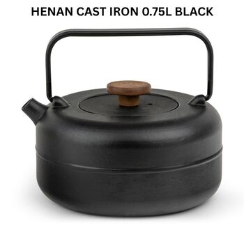 Cast Iron Teapot 750ml With Stainless Steel Fine Filter, 4 of 9