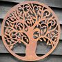 Metal Tree Of Life Garden Wall Sign , Fence Decoration , Feature , Ornament, thumbnail 5 of 7