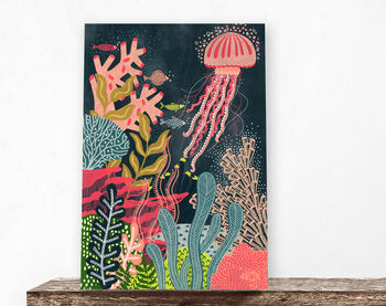 Jelly Fish Ocean Print, 4 of 6