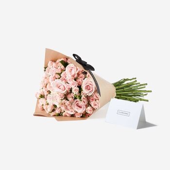 Pink Classic Fresh Rose Super Bouquet, 2 of 3