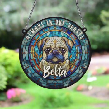 Pug Memorial Suncatcher, 3 of 6