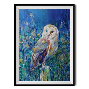 Midsummer Barn Owl By Sue Gardner Fine Art Print, 2 of 3