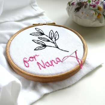 Embroider Your Own Handkerchief Kit, 5 of 6