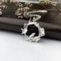 Robin And Nest Sterling Silver Bird Necklace, thumbnail 5 of 12