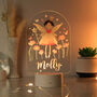 Personalised Fairy LED Colour Changing Night Light, thumbnail 9 of 9