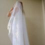 Chapel Ivory Pearl Single Tier Veil, thumbnail 5 of 6