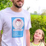 Personalised Rate Your Dad Organic T Shirt, thumbnail 2 of 6