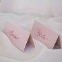Pink Bridal Shower Hen Party Place Card Decor X 10, thumbnail 1 of 6