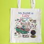Personalised Queen Of Disco Bag, thumbnail 4 of 5